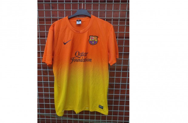 FC Barcelona eredeti Nike narancssrga mez (L-es)