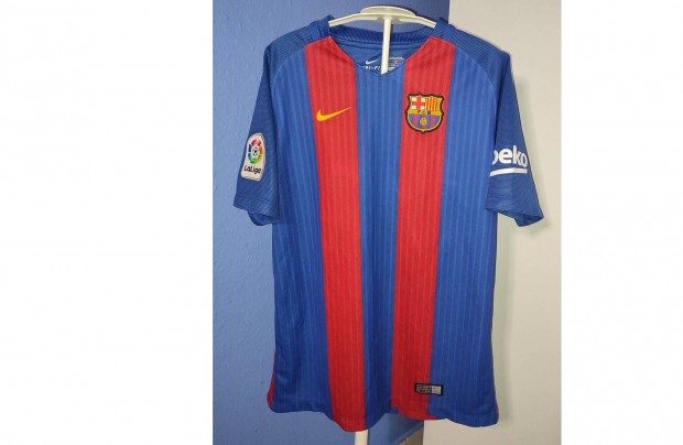 FC Barcelona gránátvörös kék eredeti Nike 2016 gyerek mez (158-170)