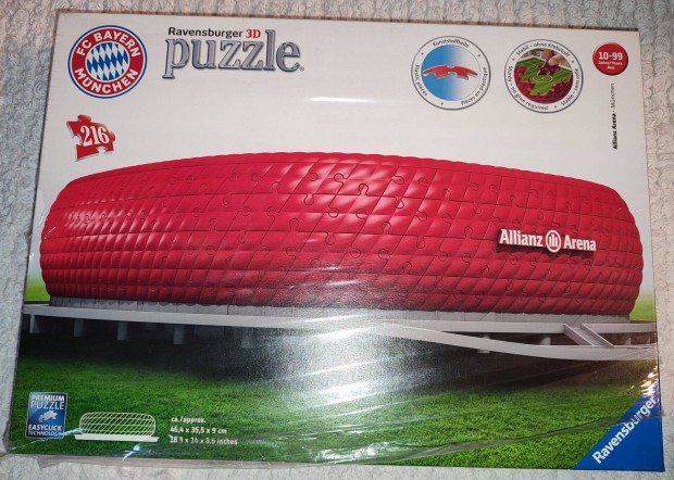 FC Bayern Mnchen Allianz Arena stadion eredeti 3D puzzle