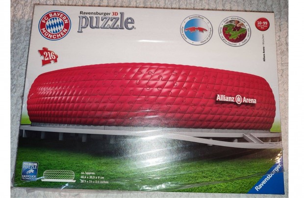 FC Bayern Mnchen Allianz Arena stadion eredeti 3D puzzle