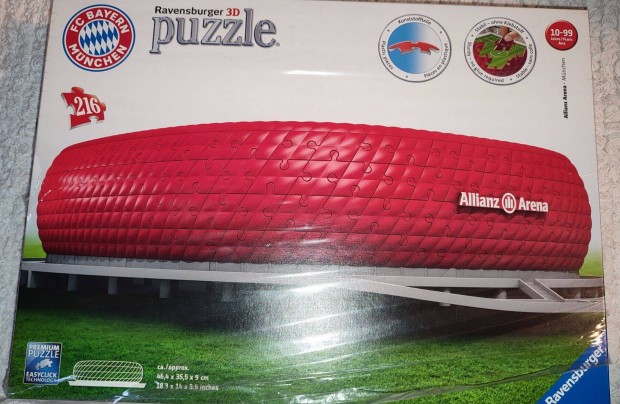 FC Bayern Mnchen Allianz Arena stadion eredeti 3D puzzle