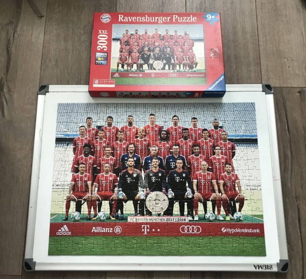 FC Bayern Mnchen Puzzle 300XXL focirajongknak