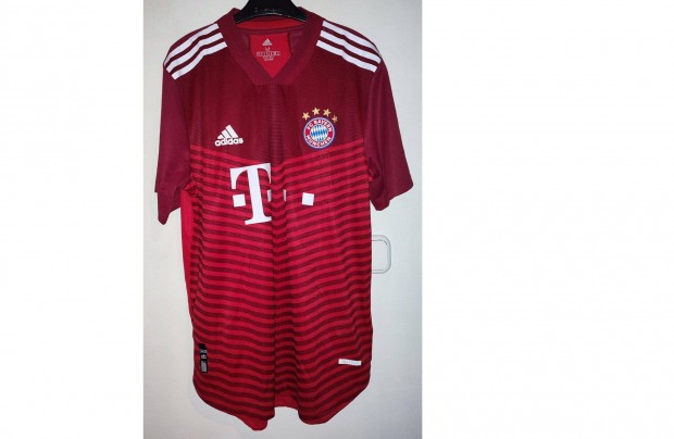 FC Bayern Mnchen eredeti adidas 2021-22-es bord piros mez (M-es)