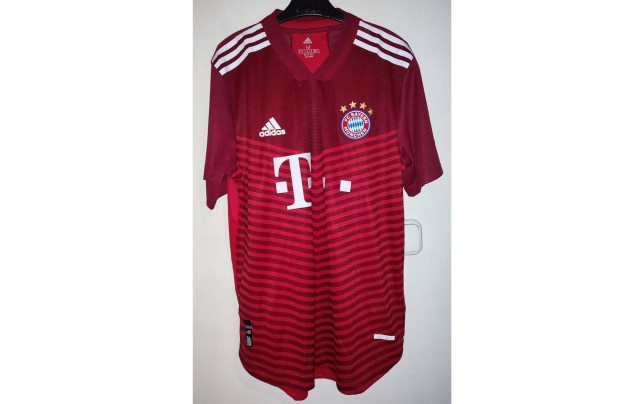 FC Bayern Mnchen eredeti adidas 2021-22-es bord piros mez (M-es)