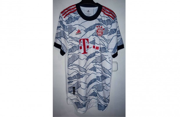 FC Bayern Mnchen eredeti adidas 2021-22-es kk fehr mez (M-es)