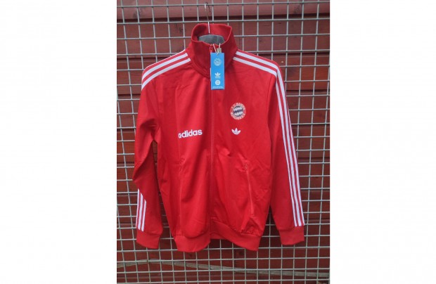 FC Bayern Mnchen eredeti adidas Originals piros cipzras fels (M)