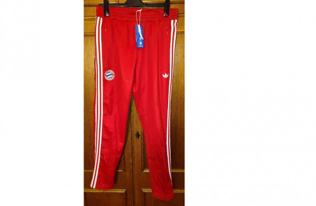 FC Bayern Mnchen eredeti adidas Originals piros hossz nadrg