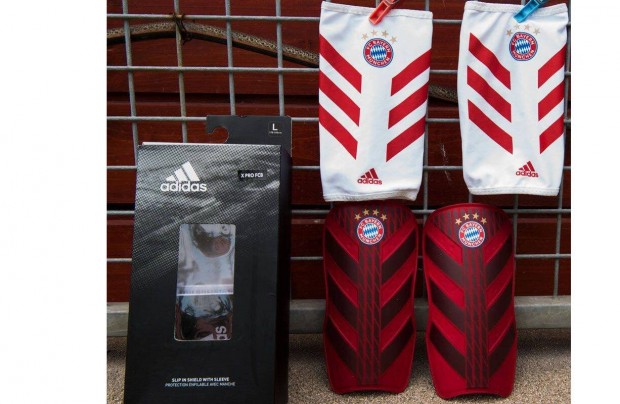FC Bayern Mnchen eredeti adidas, spcsontvd, dszdobozban