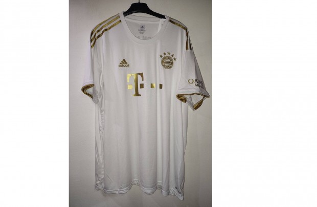 FC Bayern Mnchen eredeti adidas arany fehr mez (3XL-es)