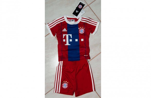 FC Bayern Mnchen eredeti adidas baby mez szett (68-as)