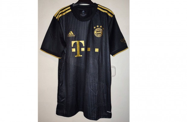 FC Bayern Mnchen eredeti adidas fekete arany mez (M-es)