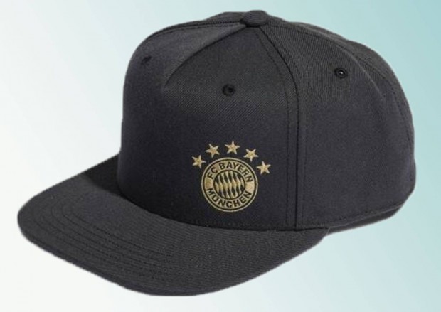 FC Bayern Mnchen eredeti adidas fekete arany snapback