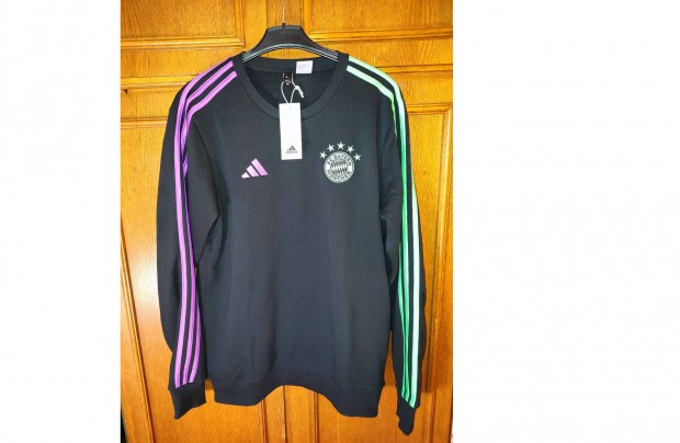 FC Bayern Mnchen eredeti adidas fekete lila zld pulver (M-es)