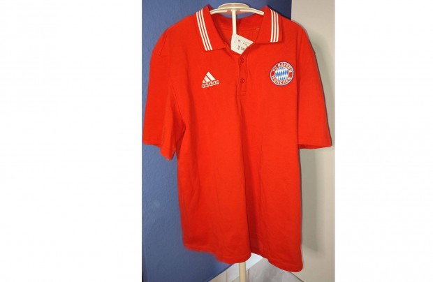 FC Bayern Mnchen eredeti adidas gallros piros pl (M)