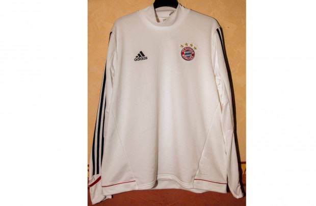 FC Bayern Mnchen eredeti adidas magas nyak fehr fels (XL)