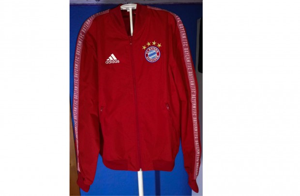 FC Bayern Mnchen eredeti adidas piros cipzras dzseki (XS)