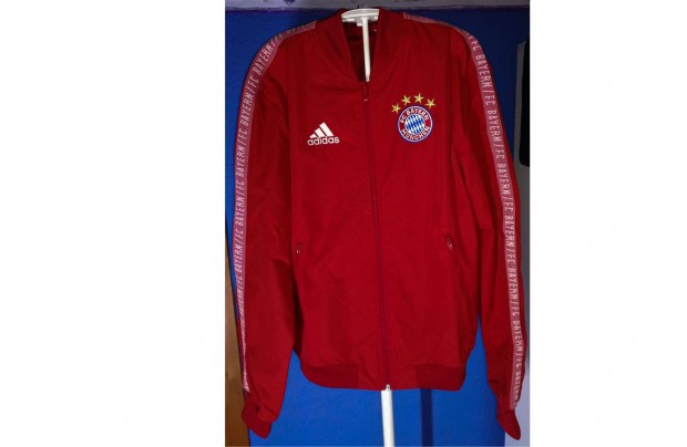 FC Bayern Mnchen eredeti adidas piros cipzras dzseki (XS)