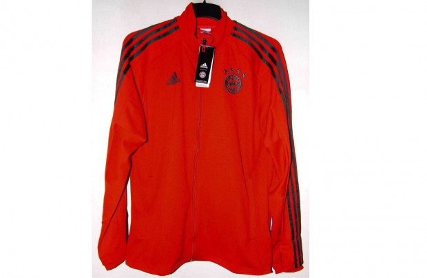 FC Bayern Mnchen eredeti adidas piros cipzras fels (XS, M)