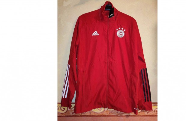 FC Bayern Mnchen eredeti adidas piros dzseki (M-es)
