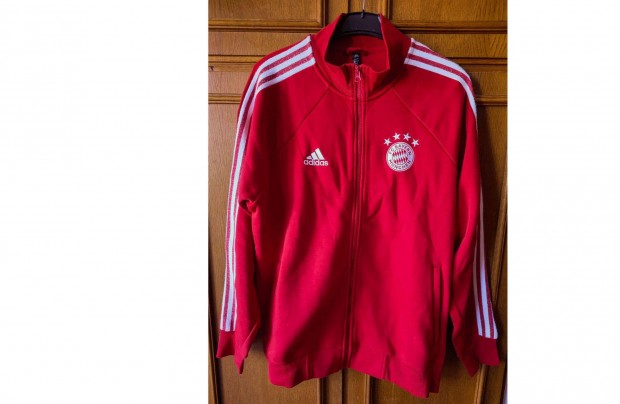 FC Bayern Mnchen eredeti adidas piros fehr cipzras pulver (L)