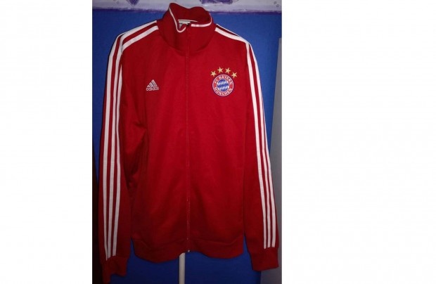 FC Bayern Mnchen eredeti adidas piros fehr cipzras pulver (M)