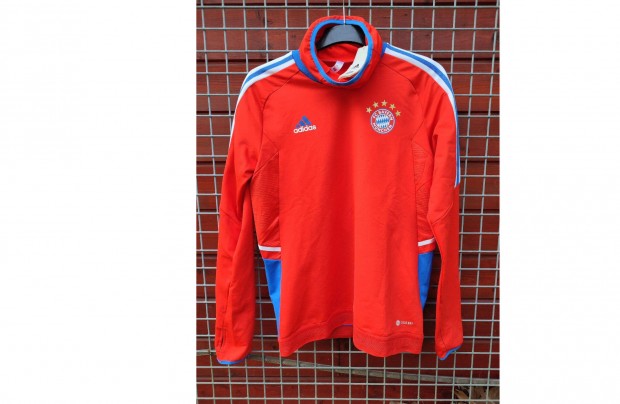 FC Bayern Mnchen eredeti adidas piros magasnyak fels