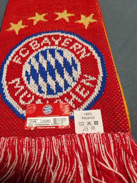 FC Bayern Mnchen focis szurkoli sl, teljesen eredeti s j, cimks
