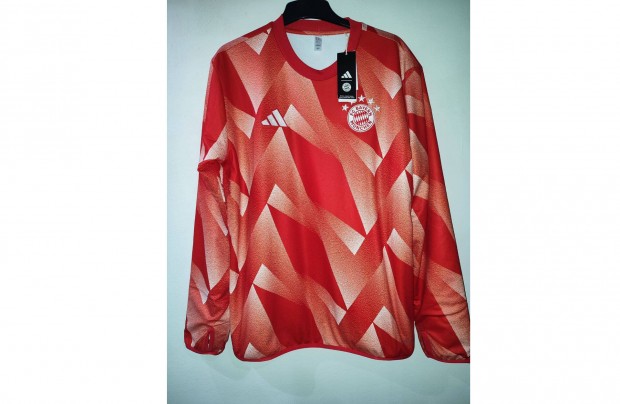 FC Bayern München piros fehér eredeti adidas thermo felső (M)