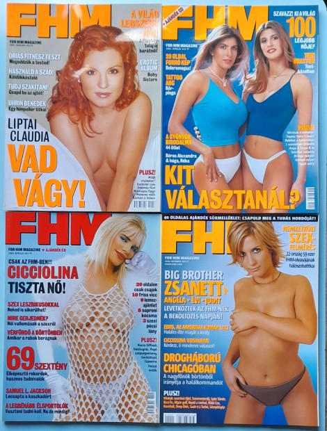 FHM magazinok eladk