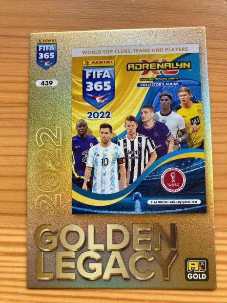 FIFA365 2025 golden legacy focis kártya