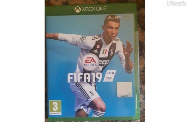 FIFA 19 - xbox ONE játék konzollal játszható játékcd
