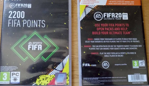 FIFA 20 - 2200 FUT Points: PC Jtkbvtmny - FIFA 2020