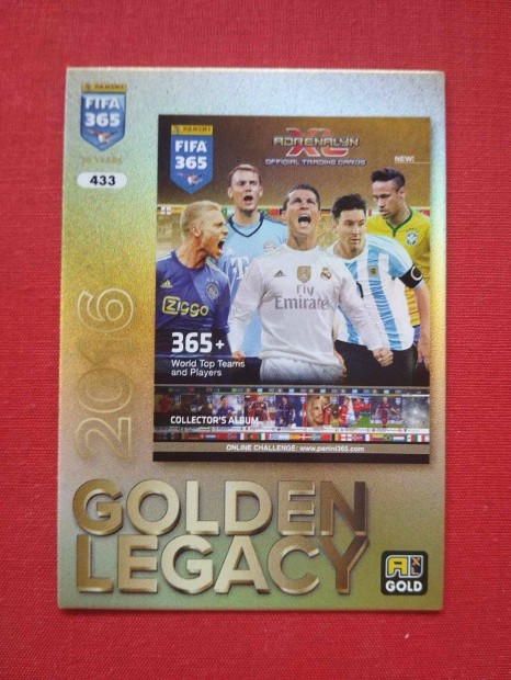 FIFA 365 2016 FIFA 365 2025 GOLD Golden Legacy focis krtya