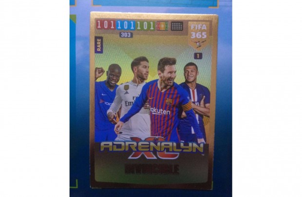 FIFA 365 2020 Adrenalyn Invincible kártya