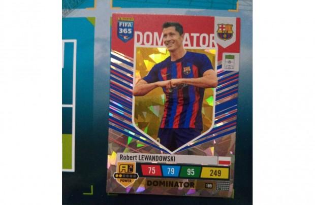 FIFA 365 2023 Adrenalyn XL Lewandowski Dominator krtya