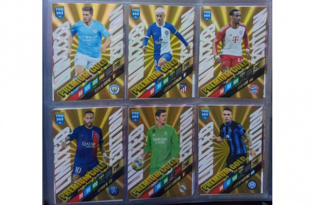 FIFA 365 2024 Adrenalyn Prmium Gold Limited focis krtya