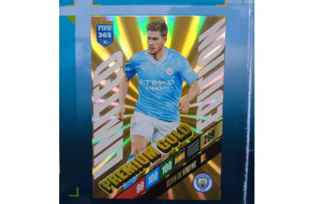 FIFA 365 2024 Kevin De Bruyne Prmium Gold Limited krtya