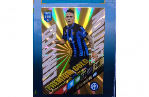 FIFA 365 2024 Lautaro Martnez Prmium Gold Limited krtya