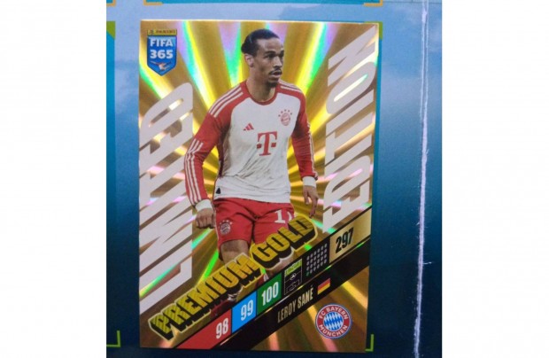 FIFA 365 2024 Leroy San Prmium Gold Limited focis krtya