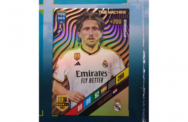 FIFA 365 2024 Luka Modric Time Machine krtya