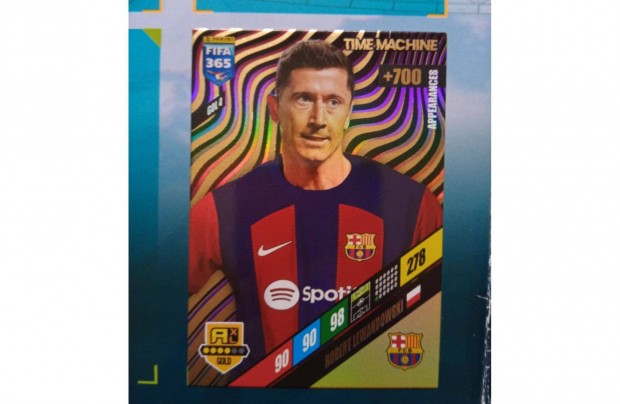 FIFA 365 2024 Robert Lewandowski Time Machine krtya