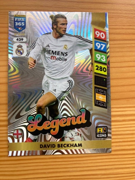 FIFA 365 2025 David Beckham legend focis kártya