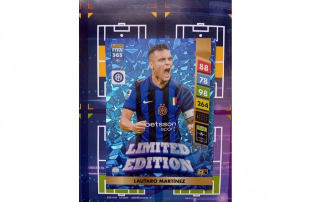 FIFA 365 Adrenalyn 2025 Lautaro Martinez XXL Limited krtya