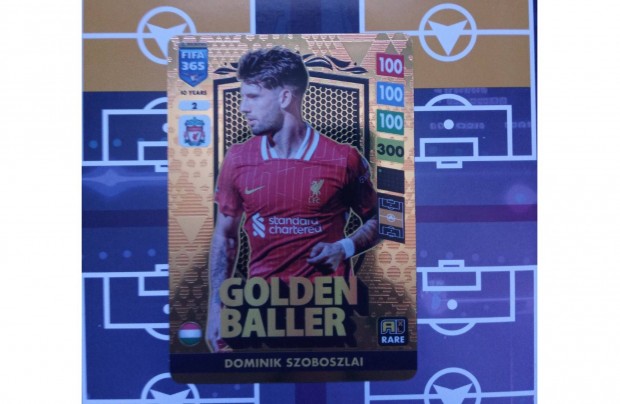 FIFA 365 Adrenalyn 2025 Szoboszlai Dominik Golden Baller krtya Akci