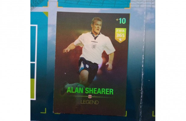 FIFA 365 Adrenalyn Alan Shearer Legend krtya