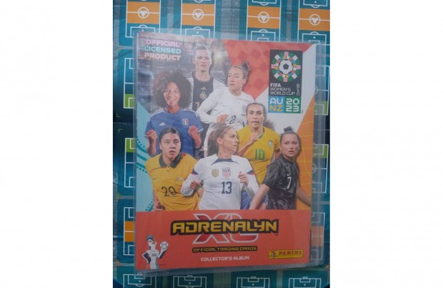 FIFA Women World Cup 2023 Adrenalyn krtyagyjt album
