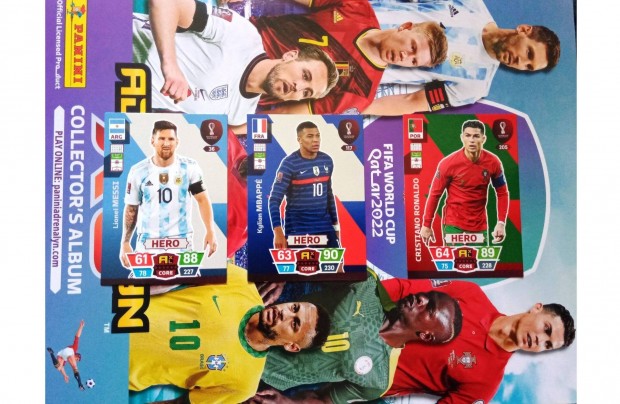 FIFA World Cup Qatar 2022 Adrenalyn Hero focis kártya