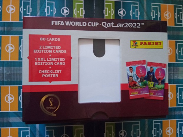 FIFA World Cup Qatar 2022 Ajndk Dszdoboz XXL krtyatart