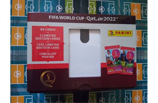 FIFA World Cup Qatar 2022 Ajndk Dszdoboz XXL krtyatart