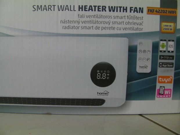 FKF42202WIFI fali ventiltoros SMART fttest, 1000W/2000W,